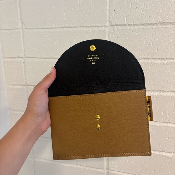 NWT Lance Pierres taboo 1 snap wallet in tan - Picture 3 of 5